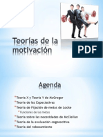 Teorias de La Motivacion