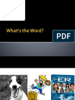 What S The Word 26
