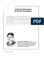 Adecuacion de Estructuras para La Gestion Estrategica