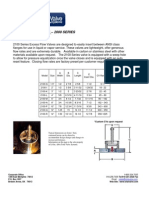 Excess Flow Valve - 2000 Series - 2100: Custom Cvs Upon Request