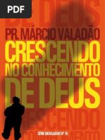 23160670 Evangelico Marcio Valadao Crescendo No Conhecimento de Deus