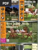 HORNBACH FR Sh2006 Meubles de Jardin