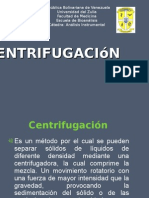 Centrifugación