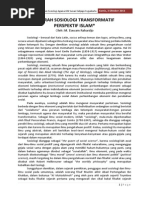 Download KE ARAH SOSIOLOGI TRANSFORMATIF  PERSPEKTIF ISLAMOleh M Dawam Rahardjo by EDWARD BOT SN175921612 doc pdf