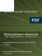Idiofoni, Membranofoni I KordofoIdiofoni, Membranofoni I Kordofoni Narodni Instrumentini Narodni Instrumenti