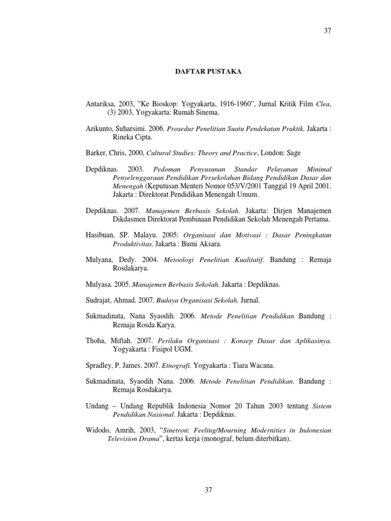 Daftar Pustaka Pdf
