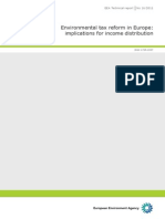 Environmental Tax Reform in Europe: Implications For Income Distribution. EEA Report No 16/2011. EEA (European Environment Agency) - Published: 09 Jan 2012.