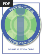 Download Intersession Course Description Guide 2014 by Whitfield Now SN175945111 doc pdf