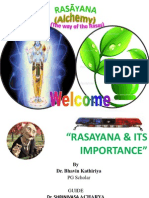 Rasayana Concept