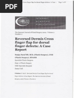 Download Reversed Dermis Cross Finger Flap by Dr Sanjay Saraf SN17596047 doc pdf