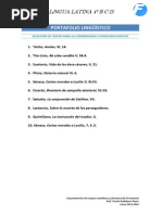 PLAN DE ACTUACIÓN LINGÜÍSTICA LATÍN