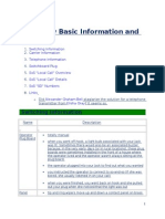 Telephony Basic Information and Terms