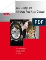 Brinkhoff Grease Traps and Advanced Food Waste Disposal GRASAS