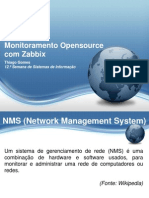 Monitoramento Open Sourcecom Zabbix
