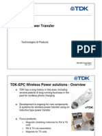 COIL TDK EPC Wireless Power Technologies
