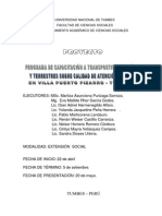 PROYECTO Programa de Transportistas