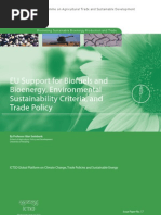 Download EU Support for Biofuels and Bioenergy Environmental Sustainability Criteria and Trade Policy by International Centre for Trade and Sustainable Development SN17601283 doc pdf