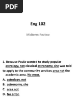 Download Eng 102 Midterm ReviewAnswers by jeanninestanko SN176013488 doc pdf