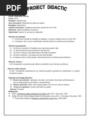 Aflarea Numarului Necunoscut Proiect