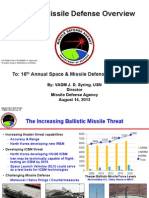 Ballistic Missile Defence Overview