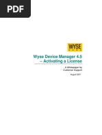 WDM 4 (1) .5 - Activating A License