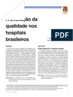 A avaliação da qualidade nos hospitais brasileiros