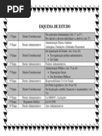 Esquema de Estudo