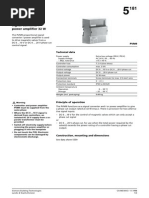 Pvm9 Signal Converter / Power Amplifier 32 W