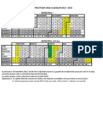 Structura Anului Scolar 2013 2014 1