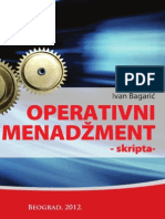 Operativni Menadžment - Skripta