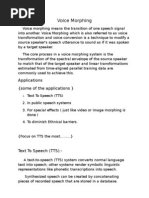 Download Voice Morphing by Naveen Krishnan SN17605831 doc pdf