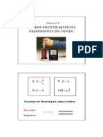 Campos electromagnéticos variables y ecuaciones de Maxwell