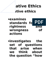 Normative Ethics