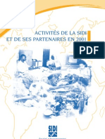 Rapport d'activités 2001