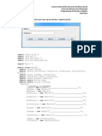 Exercícios - Interface Gráfica e Banco de Dados