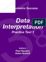 Psychometric Success Numerical Ability - Data Interpretation Practice Test 1