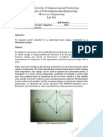 Lab 02 - Measurement of Microwave Power-Signed