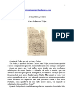 Evangelhos Apócrifos - Carta de Pedro a Felipe.doc