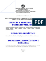 Ciencia y Arte Militar Derecho Militar