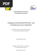 Linguagem oral_pré-escolar