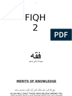 Fiqh 2: Merits of Knowledge