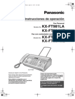 Panasonic KX Ft987