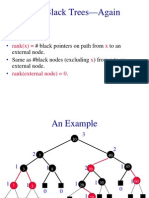 Red-Black Trees-Again: Rank (X) X X X Rank (External Node) 0