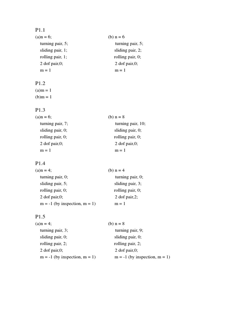 Mechanics of Machines Cleghorn Answers PDF