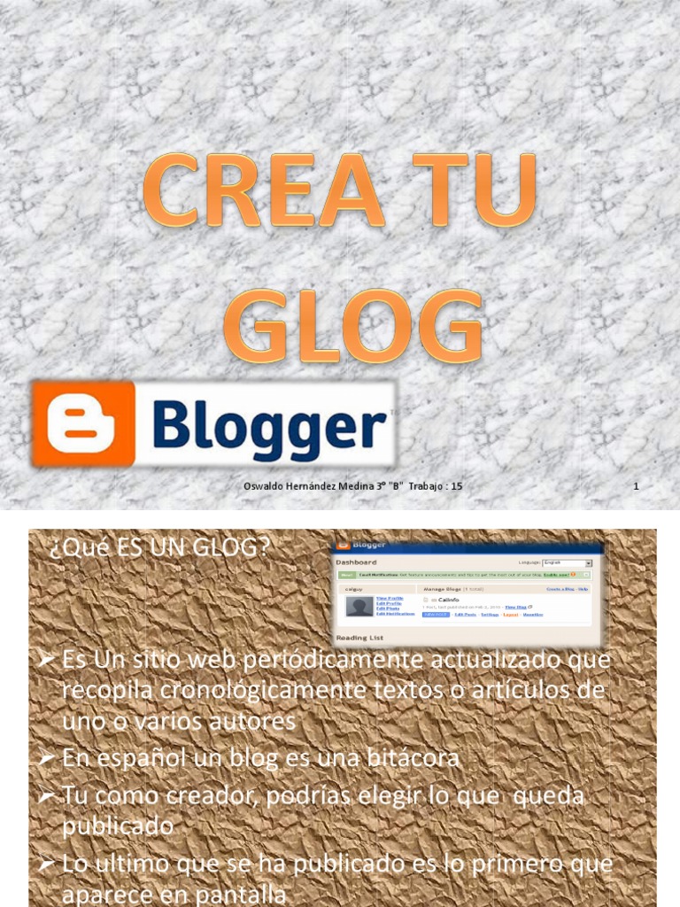 Blog Power Point | PDF | Crecimiento personal y profesional