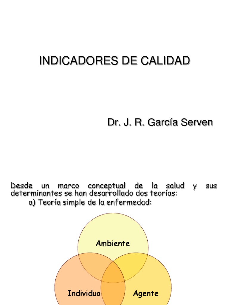 Indicadores de Calidad en Salud | PDF | Hospital | Calidad (comercial)