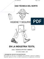 Higiene y Seguridad en El Trabajo