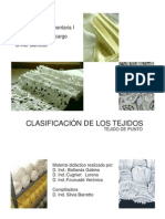 1- Clasificacion de Los Tejidos