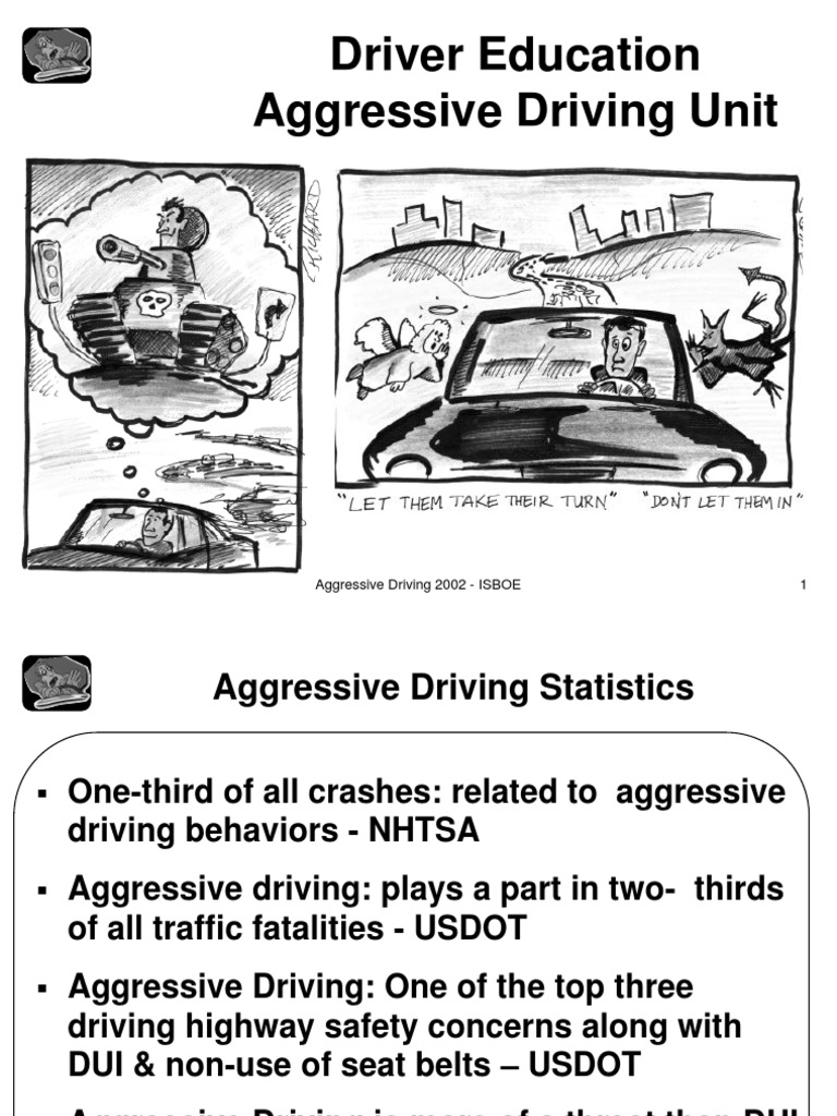 Aggressive Driving Overheads | PDF | Driving | Aggression