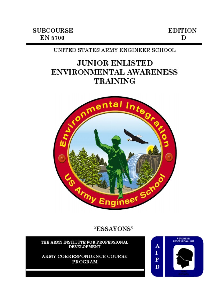 Army Environmental Awareness Training | PDF | Sustainability ...